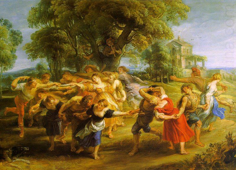 Peter Paul Rubens A Peasant Dance china oil painting image